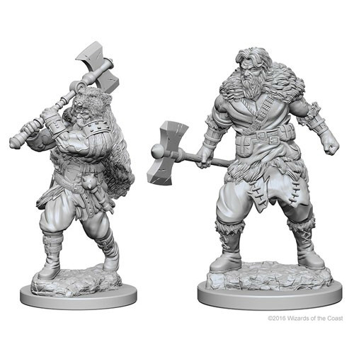 Nolzurs Marvelous Miniatures - Human Barbarian Male